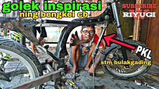 NING BENGKEL CB GOLEK INSPIRASI | BASANG GARAGE