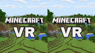 Minecraft VR SBS 3D VR Video (Google Cardboard, Oculus Rift, VR Box 3D)
