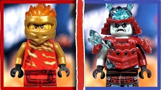 LEGO Ninjago Бой мастеров кружитцу Кай против Самурая Ninjago season 11