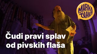 Marka Žvaka - Čudi pravi splav od pivskih flaša
