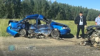 Дачники не доехали до дома! СТРАШНАЯ АВАРИЯ НА ТРАССЕ ЧЕЛЯБИНСК-АРГАЯШ