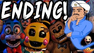 TOY ANIMATRONICS ENDING! | Five Nights at Freddys 2 AKINATOR EDITION!