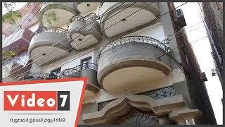 منزل محمد صلاح بقريته بنجريج وقد ظهرت عليه البساطة