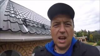 Почему кровля течёт?  Водостоки на халяву.