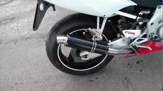 CBR600fx f4 1999 with Danmoto Carbon GP exhaust