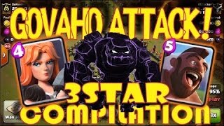 GOVAHO th9 sure 3 star with low hero