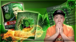 LUCKY ST PATRICK'S DAY BUNDLE OPENING!! 96 OVR COLEMAN!! FIFA MOBILE