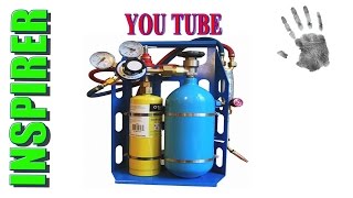 как сделать мини бензиновую горелку своими руками / how to make a mini petrol burner with your hands