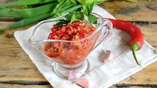Рецепт аджики из перца