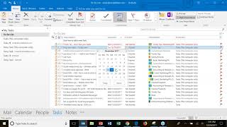 Outlook 2016: My Favorite Task View -- The "Today" Task List