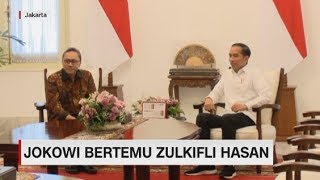 Jokowi Bertemu Zulkifli Hasan