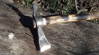 Пере - кованый топорик  из кирочки