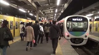 西武新宿線 夜の上石神井駅 Japan Tokyo Seibu Railway Kamishakujii Sta.
