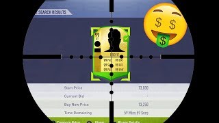 OMFG MY LUCKIEST SNIPE EVER ON FIFA! (FIFA 18 ULTIMATE TEAM SNIPING)
