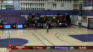 SCL Boys: PINER vs PETALUMA, 2-4-2015