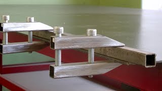 Самодельная струбцина - параллелька Handmade clamp DIY из ничего)))))