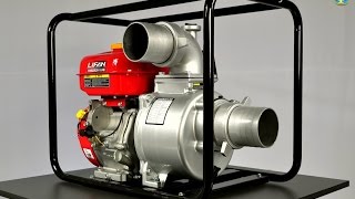 Мотопомпа бензиновая Lifan 100ZB26-5.8Q - видео
