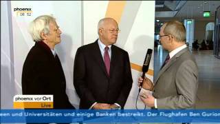 09.02.2012 - Hans-Peter Uhl und Hans-Christian Ströbele