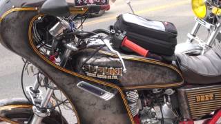 美男子軍団 三段シート 旧車會　大阪魔人　雷鳴 ZEPHYR400　爆音男 音速 GS400