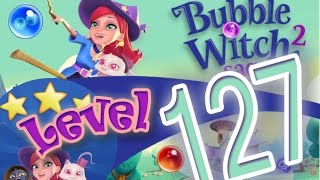 How to beat Bubble Witch Saga 2 Level 127 - 3 Stars - No Boosters - 89,195pts