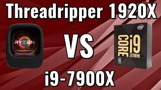 Threadripper 1920X vs i9-7900X | Comparison, benchmarks, FPS tests | GTX 1080