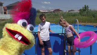 Как установить каркасный бассейн/ How to install a skeleton pool