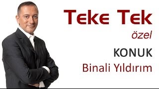 Binali Yıldırım İzmir projelerini Teke Tek'te açıkladı - 1