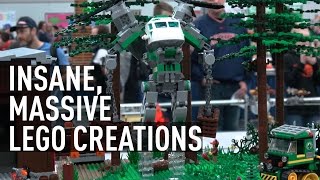 Lego Insanity | Massive Custom Lego Builds | Bricks Cascade 2017
