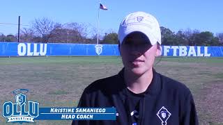 OLLU softball vs. HTU (2-24-19)