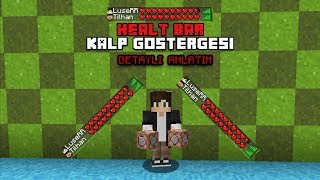 MİNECRAFT KALP GÖSTERGESİ  NASIL GÖRÜNÜR !