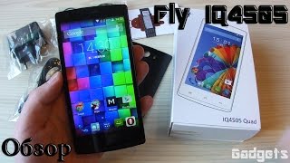 Fly IQ4505 ERA Life 7 Quad Обзор смартфона