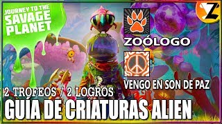 Journey to the Savage Planet: Localización de las 37 Criaturas Alien [2 TROFEOS/LOGROS] GUÍA 100%