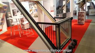 Velux Cabrio GAL 3066 balkonas- stogo langas