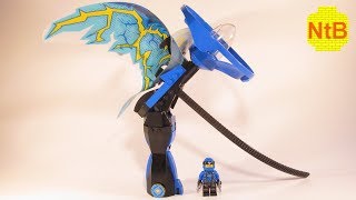 DRAGON MASTER JAY LEGO NINJAGO SEASON 9, 70646 speed build