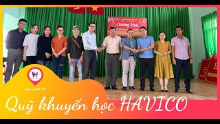 Đầu tư và phát triển "Quỹ khuyến học HAVICO" giúp các trẻ em nghèo vượt khó - Havico Tour