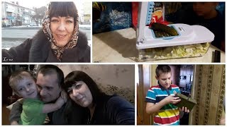 ВЛОГ: ОВОЩЕРЕЗКА+МУЖЧИНА=САЛАТ ЗА 1 МИНУТУ!/ 23 ФЕВРАЛЯ/ В ГОСТЯХ У РОДИТЕЛЕЙ/ БОРЩ 22-24.02.18