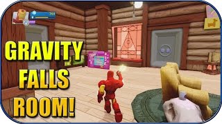 Disney Infinity 2.0 - GRAVITY FALLS ROOM! - Interiors - Ep. 2