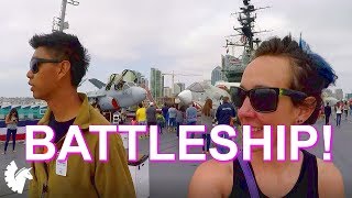 All Aboard the Aircraft Carrier! (USS Midway, San Diego, CA) Battleship