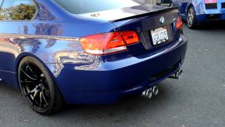 BMW E92 M3 with REMUS USS ST. RACE Exhaust System