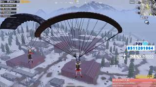 [Hindi]PUBG MOBILE | NEW SEASON START ROYAL PASS 7 to much hacker | NOW PAYTM on Screen