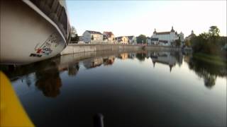 Fliegen an der Donau Neuburg City 07 05 12 T-Rex 550 Flybarless w Flycam raid over Bavaria