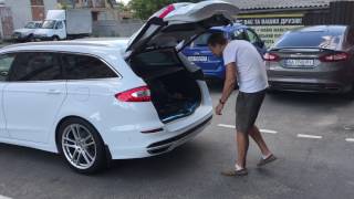 Ford Mondeo Hands-Free Tailgate Install - Установка системы открывания багажника без рук