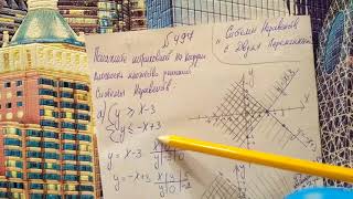497 Алгебра 9 класс. Системы Неравенств с двумя переменными