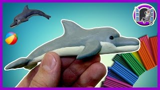 ДЕЛЬФИН ИЗ ПЛАСТИЛИНА | DOLPHIN OUT OF PLASTICINE