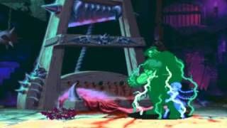 Darkstalkers Chronicle The Chaos Tower    Morrigan Gameplay