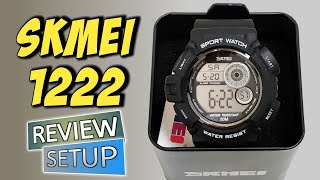 SKMEI 1222 WATCH RGB BACKLIGHT - REVIEW, SETUP