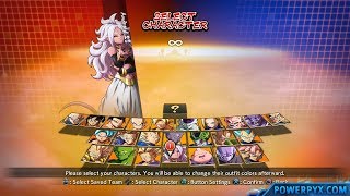 Dragon Ball FighterZ Full Roster (All Characters & Maps)