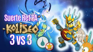 Ocra de Suerte y Retira PA en Koliseo 3 vs 3 | ¿Full Daño? [DOFUS 2.53]