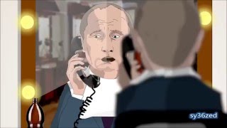 Смешной мульт "Как Путин готовится к Прямой линии" от студии Чебурашка