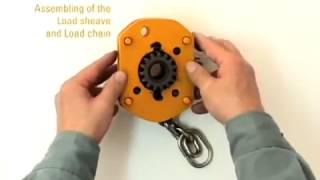 Kito LB - Таль ручная рычажная (обслуживание и ремонт)